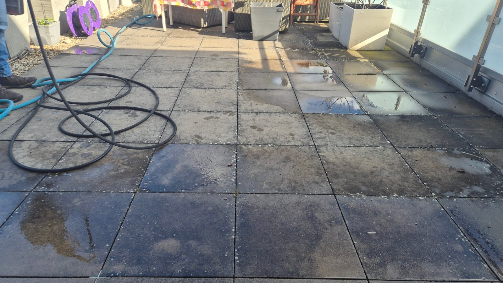 Terrasse vorher