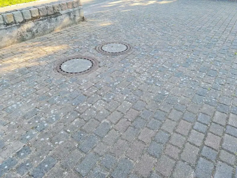 Einfahrt vorher