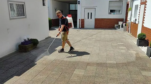 Steinreinigung