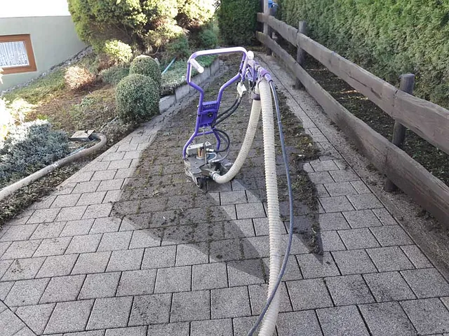 Professionelle Steinreinigung von HACK KLAR